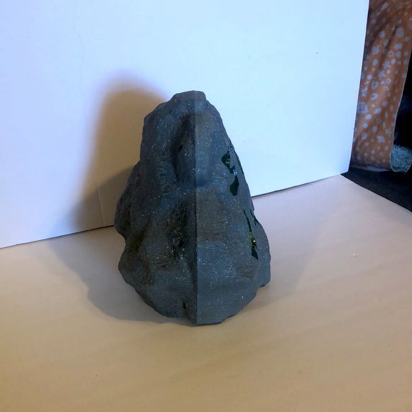 Gemmy STAY WAY Haunted Rock Lights & Sounds RETIRED Stone Halloween WORKS GREAT! - Picture 5 of 10